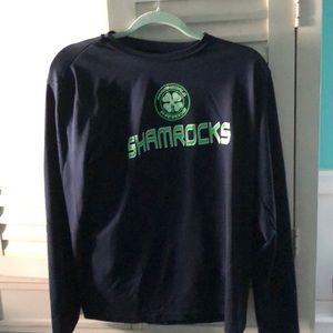 long sleeve soccer shirt
